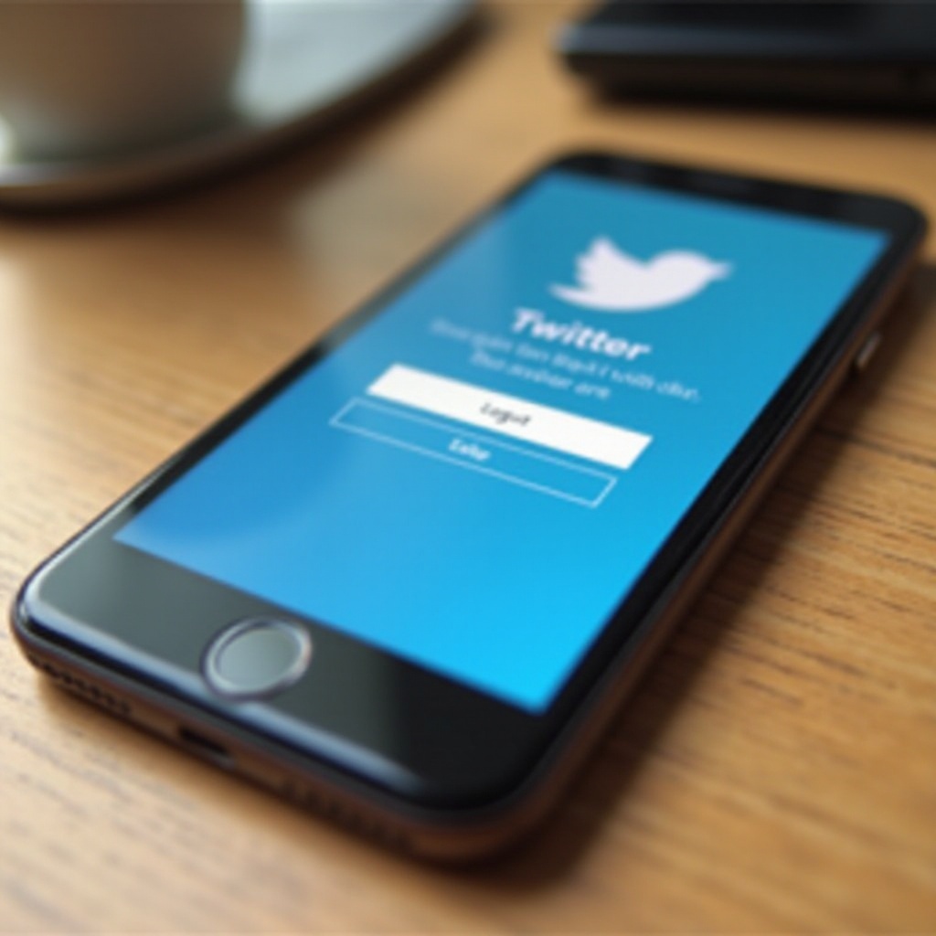 comment me déconnecter de twitter sur iphone