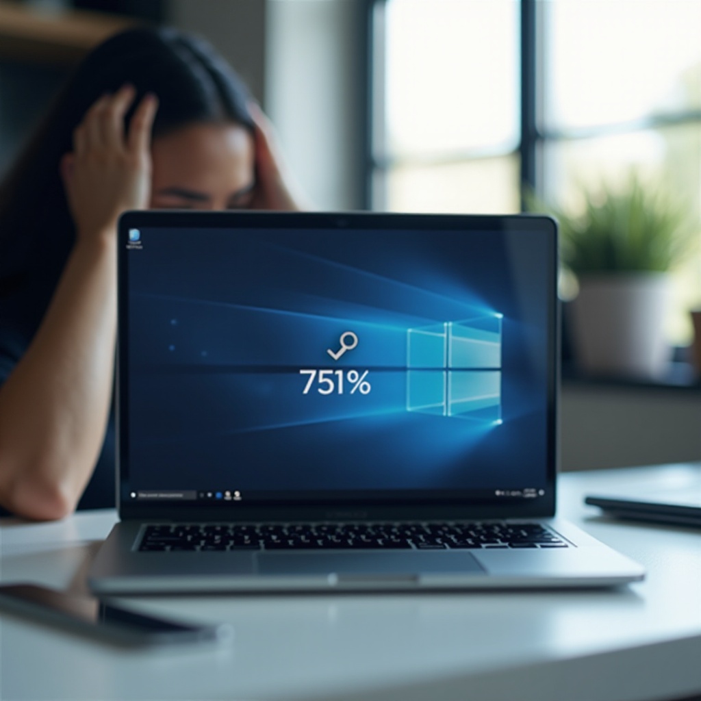 Il laptop si blocca durante l'aggiornamento di Windows