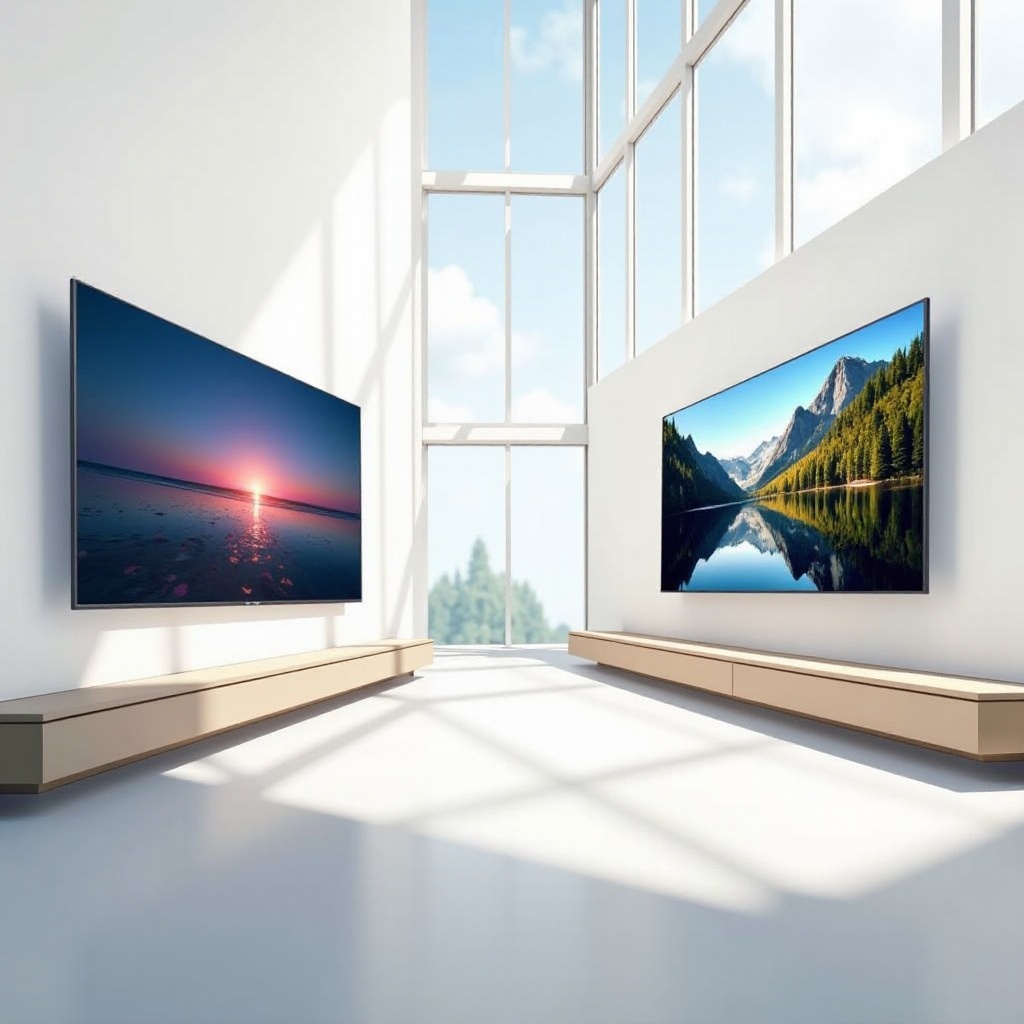 quelle est la différence entre led et qled