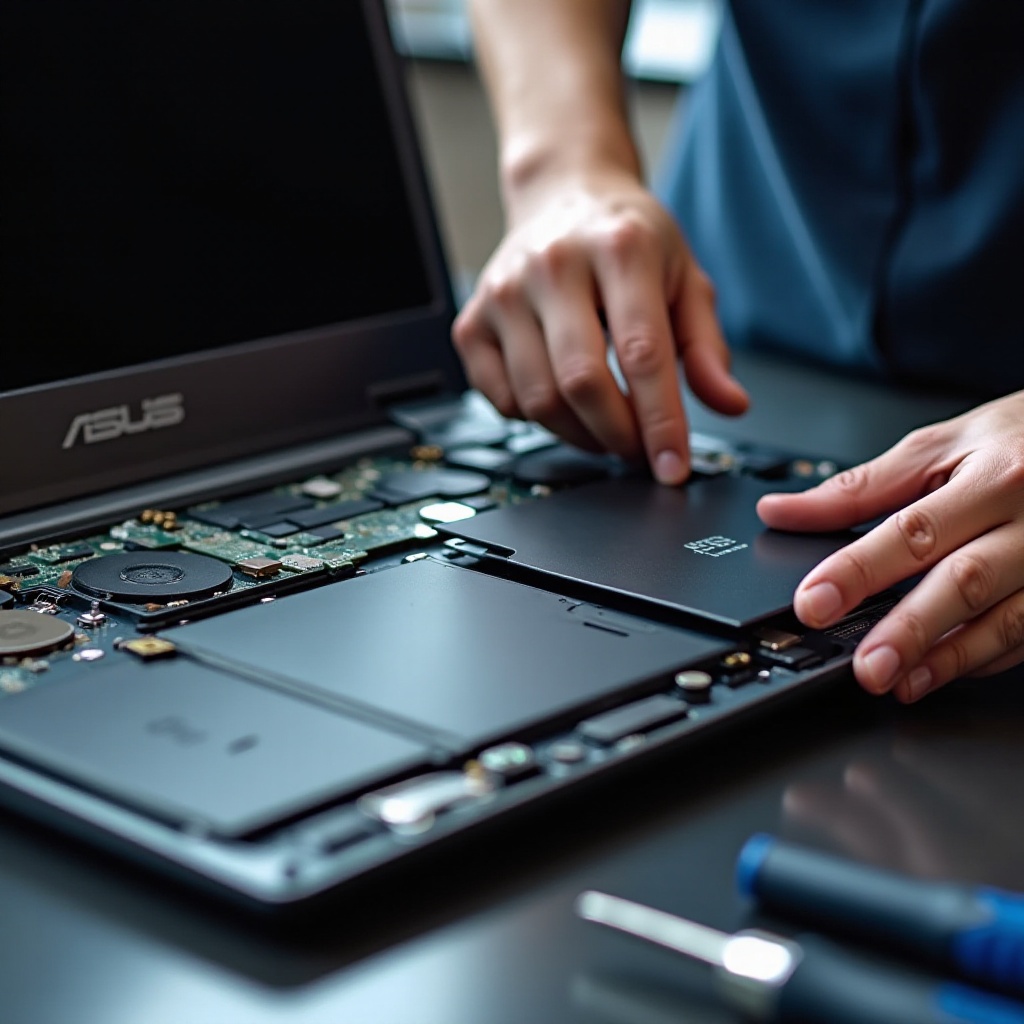 sostituzione della batteria dell'Asus ZenBook