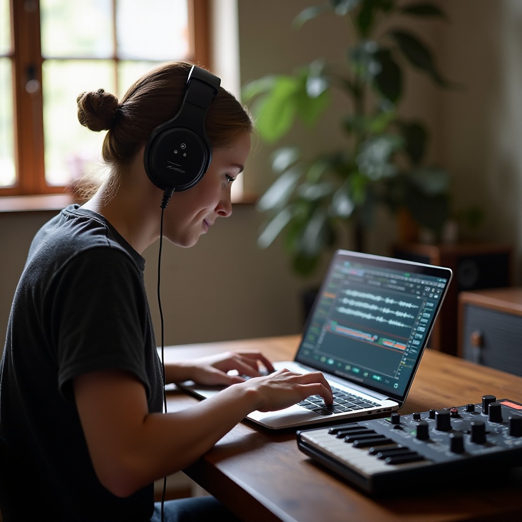 Musik auf einem Chromebook machen
