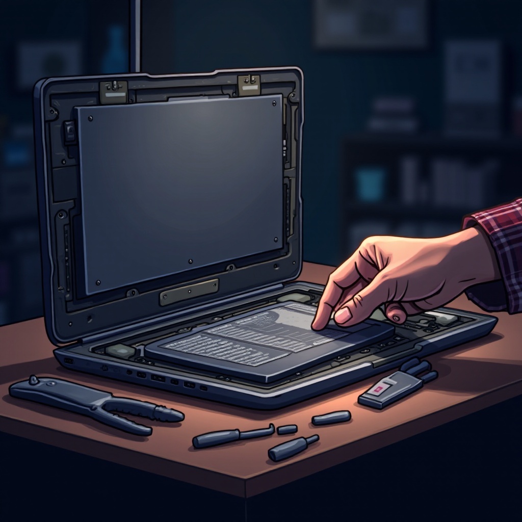 Austausch des Akkus beim Asus ZenBook