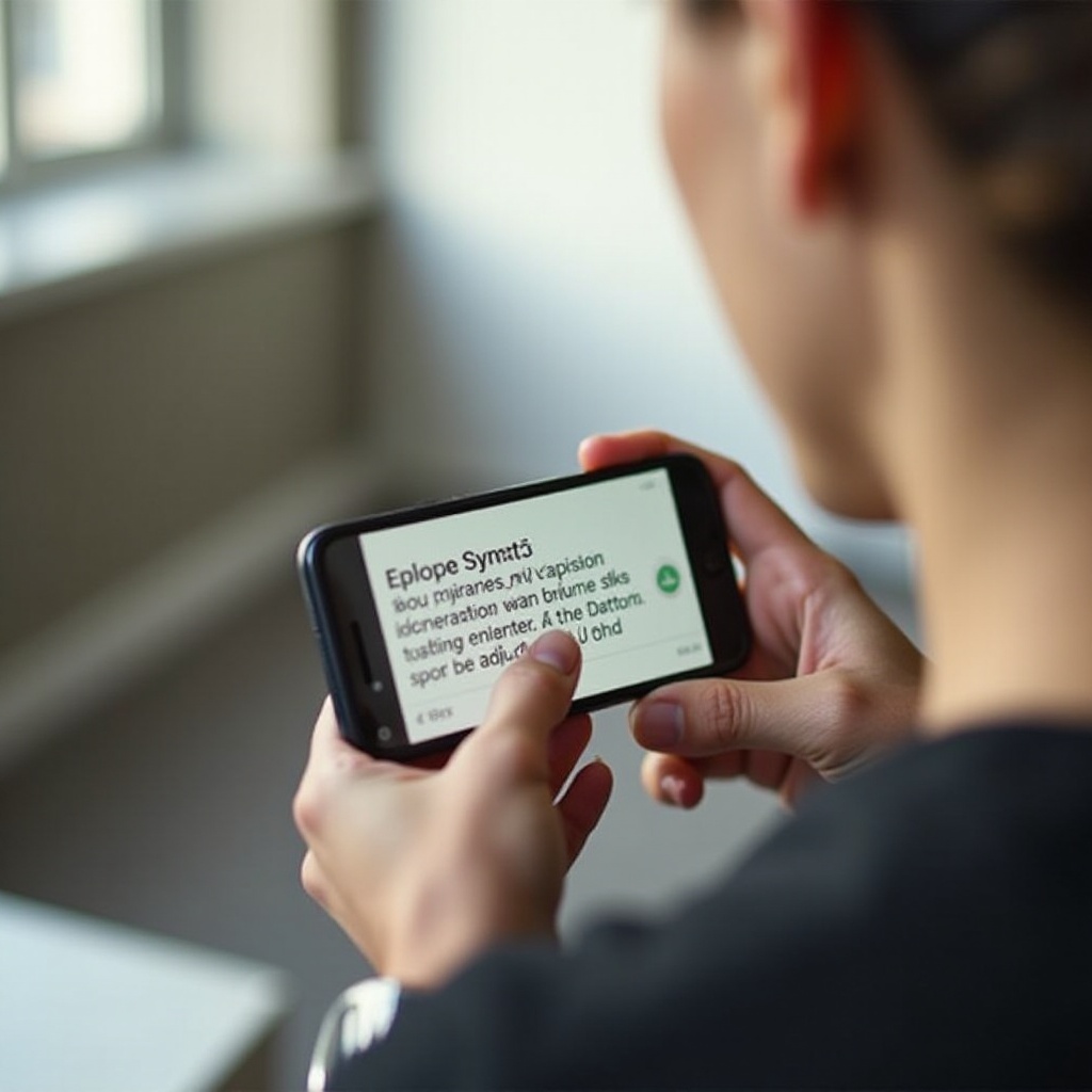 Schriftgröße auf dem iPhone erhöhen