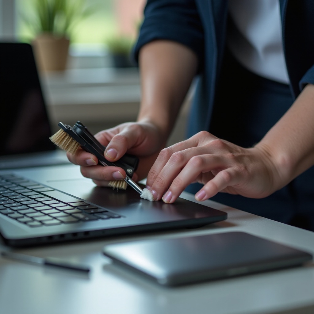 comment nettoyer l'intérieur d'un ordinateur portable